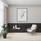 Светильник встраиваемый точечный для натяжных ПВХ потолков INVIZ IP20 до 9 Вт GU10 LED бел. ABS-пластик DENKIRS DK2081-WH