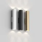 Светильник настенный IP20 до 15 Вт LED 2xGU10 матов. зол. алюм. DENKIRS DK5022-SG