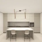 Светильник для трека-ремня Belty Flow со светодиодом D300хH71 мм 48В DC 12 Вт RA90 120град. 3000 К IP20 бел. с черн. алюм. DENKIRS DK5565-WH+BK