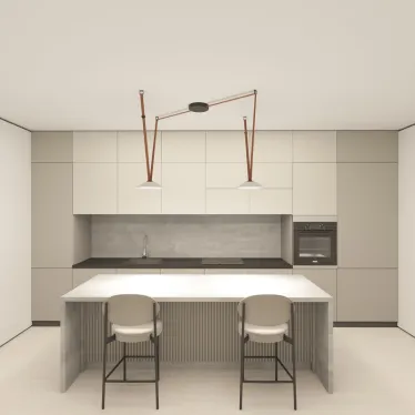 Светильник для трека-ремня Belty Flow со светодиодом D300хH71 мм 48В DC 12 Вт RA90 120град. 3000 К IP20 бел. с черн. алюм. DENKIRS DK5565-WH+BK