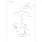 Светильник встраиваемый Lasbi IP20 50 Вт GU10 черн. алюм.