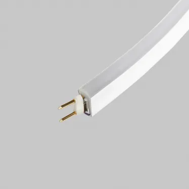 Гибкий неон 8х16мм односторонний 120 LED/м КРАСНЫЙ 230В бухта 100м (с комплектом подключения)