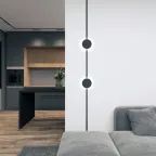 Светильник для трека Air Reflex со светодиодом 180хH23 мм 48В DC 5 Вт RA-90 120град. 3000 К IP20 черн. алюм. DENKIRS DK5320-BK