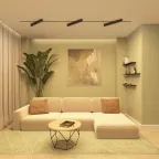 Светильник поворотный однофазный трековый EDDER со светодиодом L538 мм 220В 40 Вт 30град. 3000 К IP20 черн. алюм. DENKIRS DK6634-BK