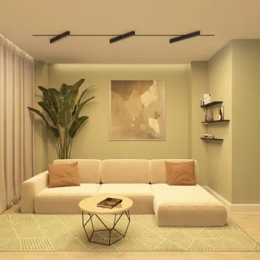 Светильник поворотный однофазный трековый EDDER со светодиодом L538 мм 220В 40 Вт 30град. 3000 К IP20 черн. алюм. DENKIRS DK6634-BK