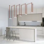 Светильник для трека-ремня Belty Grill со светодиодом L323хW40хH45 мм 48В DC 12 Вт RA90 24град. 4000 К IP20 бел. с черным алюм. DENKIRS DK5570-WB