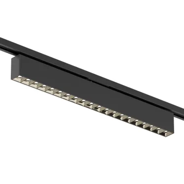 Светильник поворотный однофазный трековый EDDER со светодиодом L538 мм 220В 40 Вт 30град. 3000 К IP20 черн. алюм. DENKIRS DK6634-BK