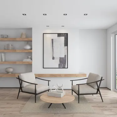 Светильник встраиваемый IP20 10 Вт GU5.3 LED черн. пластик DENKIRS DK3021-BK