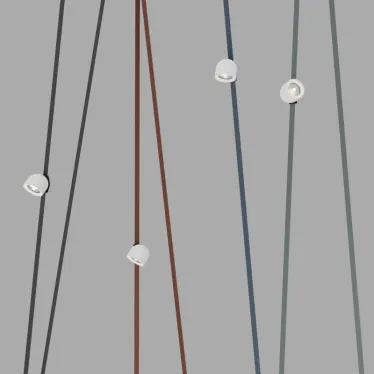 Светильник поворотный для трека-ремня Belty Spot со светодиодом D100хH107 мм 48В DC 12 Вт RA90 38град. 4000 К IP20 бел. с черн. алюм. DENKIRS DK5540-WH+BK