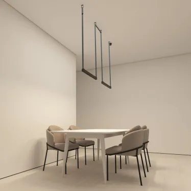 Светильник для трека-ремня Belty Grill со светодиодом L642хW40хH45 мм 48В DC 24 Вт RA90 24град. 4000 К IP20 черн. алюм. DENKIRS DK5572-BK