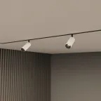 Светильник акцентный SMART SPOT 9 Вт DIM 3000 К-6000 К черн. с бел. алюм. DENKIRS DK8040-BW+BK