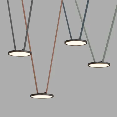 Светильник для трека-ремня Belty Flow со светодиодом D168хH29.5 мм 48В DC 10 Вт RA90 120град. 3000 К IP20 черн. алюм. DENKIRS DK5567-BK