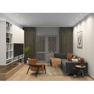 Светильник встраиваемый IP20 10 Вт GU5.3 LED бел./зол. пластик DENKIRS DK3026-WG