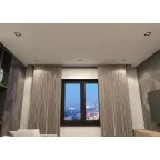 Светильник встраиваемый IP20 до 15 Вт GU10 LED черн. алюм. DENKIRS DK2061-BK