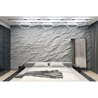 Светильник для трека Air Ray 4000 со светодиодом 22хL1000 мм 48В DC 12 Вт RA-90 360град. 4000 К IP20 черн. алюм. DENKIRS DK5357-BK