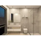 Светильник встраиваемый влагозащ. IP44 до 15 Вт GU10 LED черн. алюм. DENKIRS DK2036-BK