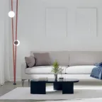 Светильник для трека-ремня Belty Orb со светодиодом D180хH181 мм 48В DC 10 Вт RA90 120град. 3000 К IP20 бел. акрил DENKIRS DK5553-BK