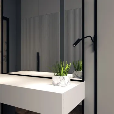 Светильник для трека Air Spot 4000 со светодиодом 26х495 мм 48В DC 2 Вт RA-90 24град. 4000 К IP20 черн. алюм. DENKIRS DK5343-BK