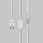 Гибкий неон 8х16мм односторонний 120 LED/м КРАСНЫЙ 230В бухта 100м (с комплектом подключения)