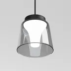 Светильник для трека Air Hang со светодиодом 90х86 мм 48В DC 4 Вт RA-95 120град. 2700 К-6500 К IP20 черн. алюм. стекло акрил DENKIRS DK5377-BK