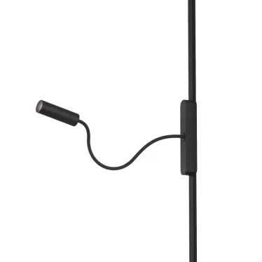 Светильник для трека Air Spot 4000 со светодиодом 26х495 мм 48В DC 2 Вт RA-90 24град. 4000 К IP20 черн. алюм. DENKIRS DK5343-BK