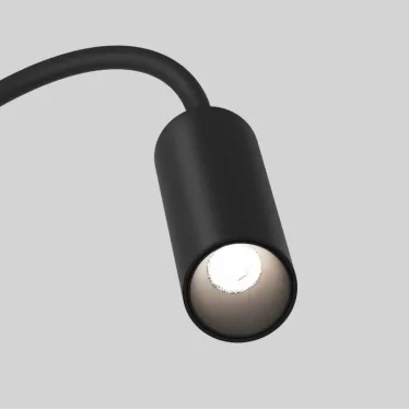 Светильник для трека Air Spot 4000 со светодиодом 26х495 мм 48В DC 2 Вт RA-90 24град. 4000 К IP20 черн. алюм. DENKIRS DK5343-BK