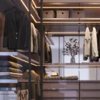 Набор для светодиодной подсветки ARL-KIT-SLIM-FC 24V Day4000 (14 W/m, IP20, 2m) Алюминий+пластик