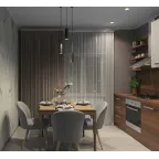 Светильник встраиваемый IP20 10 Вт GU5.3 LED бел./зол. пластик DENKIRS DK3026-WG