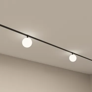 Светильник рассеивающий SMART MOON 5 Вт DIM 3000 К-6000 К 100 мм черн. акрил DENKIRS DK8050-BK