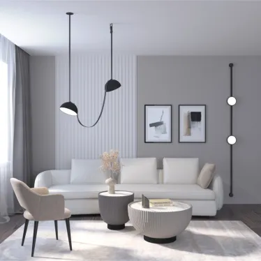 Светильник для трека-ремня Belty Flow со светодиодом D168хH29.5 мм 48В DC 10 Вт RA90 120град. 3000 К IP20 черн. алюм. DENKIRS DK5567-BK