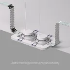 Панель закладная SCB для DK2062 ПВХ DENKIRS DK2062-SCB