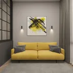 Светильник настенный IP20 до 15 Вт LED GU10 черн. алюм. DENKIRS DK5021-BK