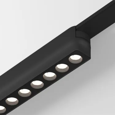 Светильник для трека Air Grill 4000 со светодиодом L230хW26хH36 мм 48В DC 12 Вт RA-90 36град. 4000 К IP20 черн. алюм. DENKIRS DK5335-BK