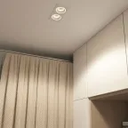 Светильник встраиваемый IP20 до 15 Вт GU10 LED бел. алюм. DENKIRS DK2062-WH