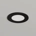 Светильник встраиваемый влагозащищенный IP65 до 10 Вт LED GU5.3 черн. DENKIRS DK3101-BK