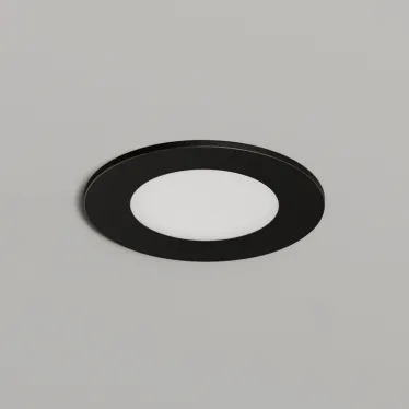 Светильник встраиваемый влагозащищенный IP65 до 10 Вт LED GU5.3 черн. DENKIRS DK3101-BK