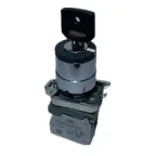 Переключатель КПЕ 1510 -КС черный 1но+0нз Ключ с фикс 2-поз IP54