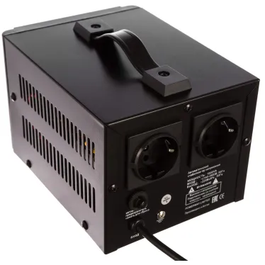 Стабилизатор напряжения POWERMAN AVS D на 1 000 для ПК, ТВ и другой техники, для котла