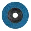 Круг лепестковый торцевой, циркониевый, P40, 125х22,2мм INOX