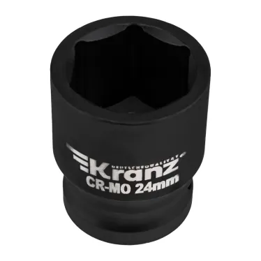 Набор шестигранных ударных торцевых головок 1/2', 38 мм, 10-24 мм, 10 предметов