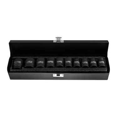 Набор шестигранных ударных торцевых головок 1/2', 38 мм, 10-24 мм, 10 предметов