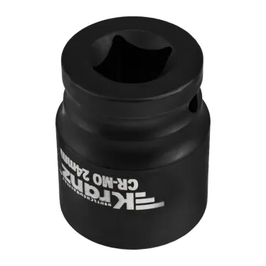 Набор шестигранных ударных торцевых головок 1/2', 38 мм, 10-24 мм, 10 предметов