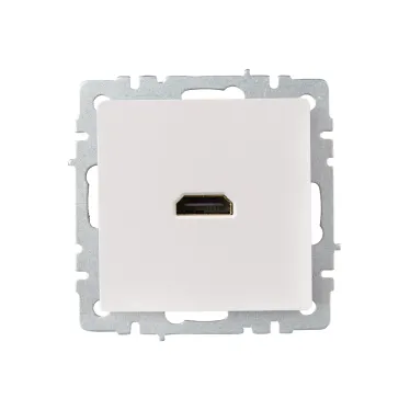 BRITE Розетка HDMI РHDMI-0-БрЖ жемчуг