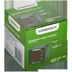 Вольтметр цифровой щитовой трехфазный DO RS-485 96х96мм LED GENERICA