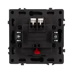 Механизм выключателя двухклавишный непроходной LED SWT-NOBE-MK02-SFPL-L-GR 230V, 10A, Серый, 1 пост