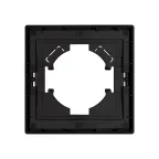 Рамка пластиковая FRM-TENDO-PL-1-GR, Серый, 1 пост