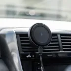 Держатель автомобильный с беспроводной зарядкой MagSafe Strong 15Вт