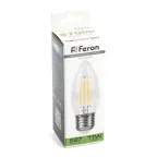 Лампа светодиодная LED 11вт Е27 белый свеча FILAMENT