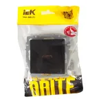 BRITE Розетка HDMI РHDMI-0-БрЧ черный