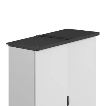 Заглушка для козырька R5TTL корпусов CQE N, Г-400 мм, RAL9005